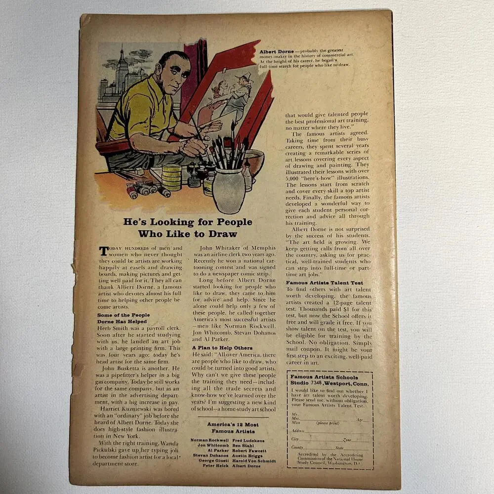 Unusual Tales Comic Book -‎ The Unwelcome Guest - Vintage November Issue